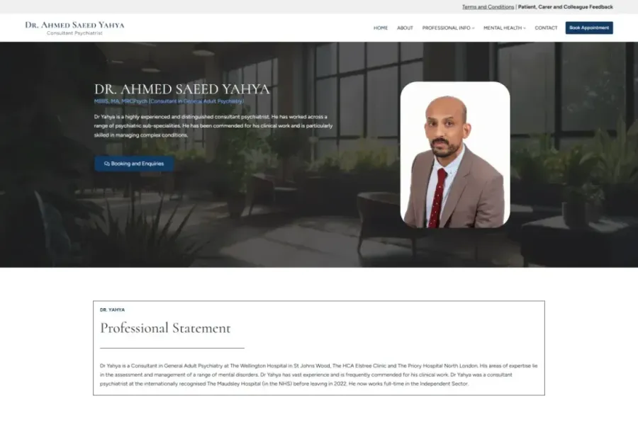 Dr Ahmed Saeed Yahya